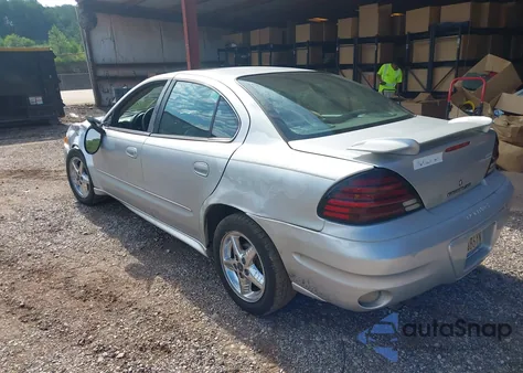 2004 Pontiac Grand Am Se2 from USA, damaged, VIN 1G2NG52E74M585119